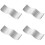 4Pièces Porte-Baguettes Métal Robuste Couleur Argent 7