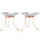 2Ensembles Support De Flamme Design Élégant Pour Spa Temple 2