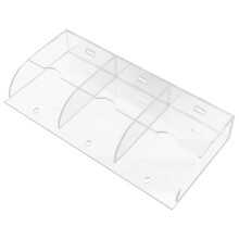 3Pièces Support Transparent Mural Pour Télécommande