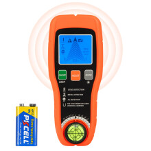 Stud Finder 7-in-1 Wall Scanner Digital Wire & Metal Detector with LCD Display, Live AC Wire Detection, Wood Joist, Pipe Wall Sensor for DIY Electric