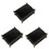 3Pièces Étui 2 Model B En Noir Compatible Raspberry 2
