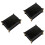 3Pièces Étui 2 Model B En Noir Compatible Raspberry 6