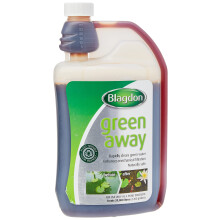 Blagdon Green Away Pond Water Treatment, Clears Green Water and Suspended Algae Particles, Natural, Plant Friendly, Safe for Fish, 1 Litre, Treats 20