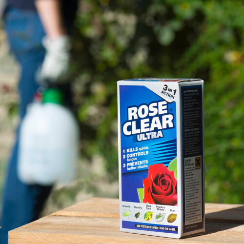 RoseClear Ultra Plant Protection Concentrate Liquid For Aphids, 3 in 1 Action, 2 2