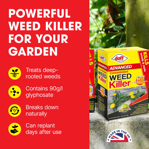 Doff Doff Super Strength Weedkiller Sachets 6pk, multi colour 2
