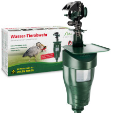GARDIGO Water Jet Animal Repellent | Bird Repellent, Heron Repellent, Cat Repellent Garden | Motion Activated Sprinkler | Up to 10m Range | Pigeon D