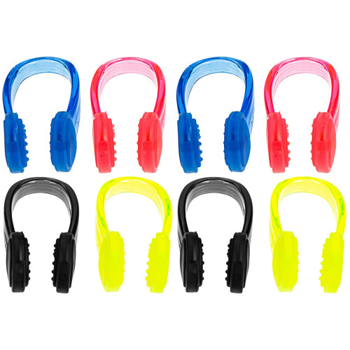 8Pièces Bouchons Professionnels Multicolores Anti- Natation 2