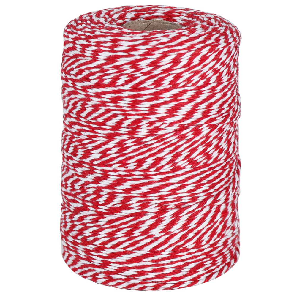 Vivifying Red And White String, 200M/656 Feet Premium Butchers String 56532241