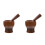 2Ensembles Mortier Pilon En Bois Simple Pour Cuisine 3
