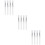 12Pièces Brosse Lèvres Maquillage Silicone Usage Pratique Transparent 5