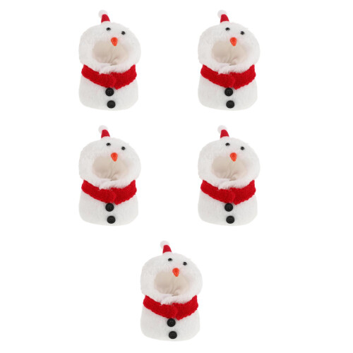 5Ensembles Tenue Peluche Chapeaux 2
