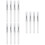 12Pièces Brosse Lèvres Maquillage Silicone Usage Pratique Transparent 6