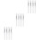12Pièces Brosse Lèvres Maquillage Silicone Usage Pratique Transparent 7