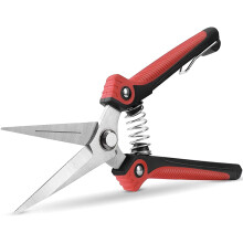 Jasni Pruning Shears, Heavy Duty Stainless Steel Ultra Sharp Multi-Purpose Gardening Hand Pruner Pruning Scissors for Garden Harvesting Fruits Vegeta