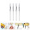 12Pièces Brosse Lèvres Maquillage Silicone Usage Pratique Transparent 10