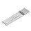 30Pièces Brochettes Grillades Réutilisables Acier Argent 1