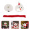 5Ensembles Tenue Peluche Chapeaux 9