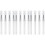 12Pièces Brosse Lèvres Maquillage Silicone Usage Pratique Transparent 4