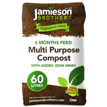 Multi Purpose Compost with added John Innes 60L - 6 months feeding added as stan