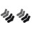 4Paires Sport Coton Colorées Confortables 2