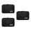 3Pièces De Rangement Accessoires Numériques Noir Nylon Renforcé 6