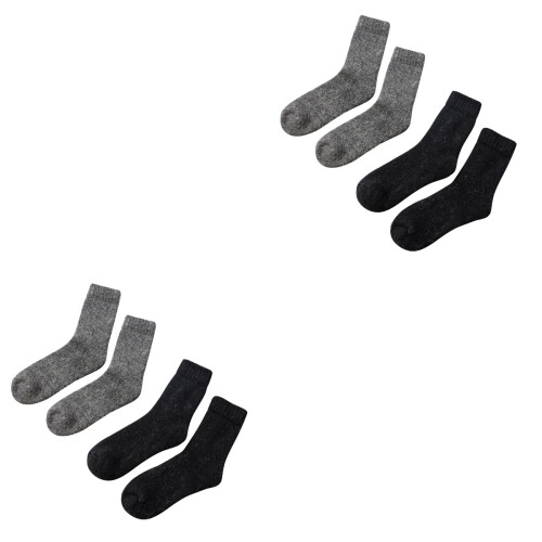 4Paires Sport Coton Colorées Confortables 2