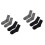 4Paires Sport Coton Colorées Confortables 4