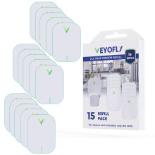 VEYOFLY Fly Trap Indoor Refill, Fruit Fly Traps for Indoors, Gnat Traps For House Indoor, Flys Catcher Indoors, Flys Traps, Plug in Catch for Fruit F