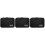 3Pièces De Rangement Accessoires Numériques Noir Nylon Renforcé 4