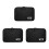 3Pièces De Rangement Accessoires Numériques Noir Nylon Renforcé 2