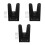 3Pièces Support Scanner Noir Polyvalent Pour Usage 9