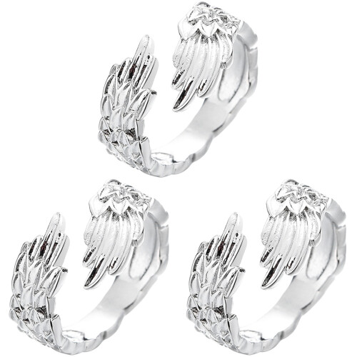 3Pièces Argent Mode Esthétique Pour 1