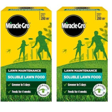 Miracle-Gro Water Soluble Lawn Food, 1 kg (Pack of 2)