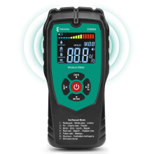 ERICKHILL Wood Moisture Meter, Non-Invasive Damp Meter Detector with 4 Modes, LCD Display with Backlight, Wood and Building Material Dampness Inspect