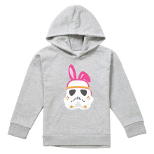 (12-13 Years, Athletic Heather) Star Wars Childrens/Kids Stormtrooper Easter Bunny Heather Hoodie