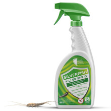 Silverfish Killer Spray 650ML - Ultimate Silverfish Killer, Effective Silverfish Spray, Fast-Acting and Long-Lasting Control for Silverfish in Homes