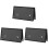 3Pièces Porte-Signes Noir Compact Pour Usage 4