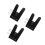 3Pièces Support Scanner Noir Polyvalent Pour Usage 10