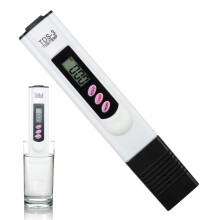 TDS Meter Digital Water Tester Quality Meter LCD Pen with 0-9990 PPM Measurement Range 2% Reading Accuracy Portable for Swimming Pools Household Tap