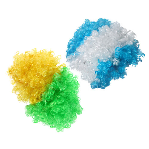 4Pièces Perruques Colorées Pet Pour Cosplay Costume 2