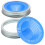 8Pièces Couvercles Passoires Germoirs Bleu Pour Bocaux Large Ouverture 1