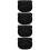4Pièces De Rangement Néoprène Pour Moulinet De Noir 10