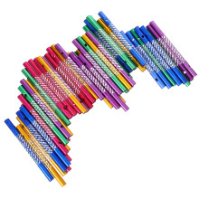200Pièces Tubes Creux Carillons Vent DIY Aluminium Facile