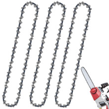 3 Pack 8 Inch Chainsaw Chain Replacement Chain Mini Replacement Chain Saw Chain Mini Chainsaw Blades Chainsaw Chain, Replacement Chain for 8 inch Cha