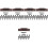 5Ensembles Ponts Et Chevilles Pour Guitare Acoustique 6