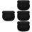 4Pièces De Rangement Néoprène Pour Moulinet De Noir 8