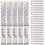 2000Pièces Étuis Papier Pour Baguettes Jetables Usage Décor Coloré 1