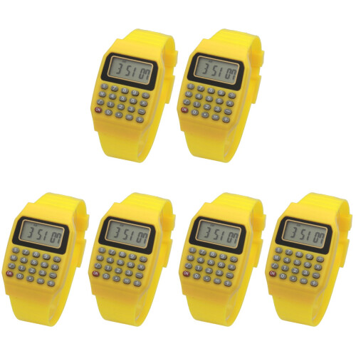 6Pièces Calculatrices Solides Pour 1