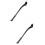 2Pièces Support Aluminium Durable Noire 7