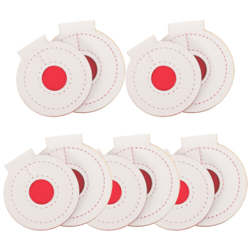 30Pièces Cibles Métalliques Blanches Robustes Pour 1